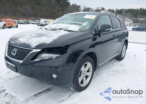 2010 Lexus Rx 350 z USA, uszkodzony, nr VIN 2T2BK1BA4AC018017